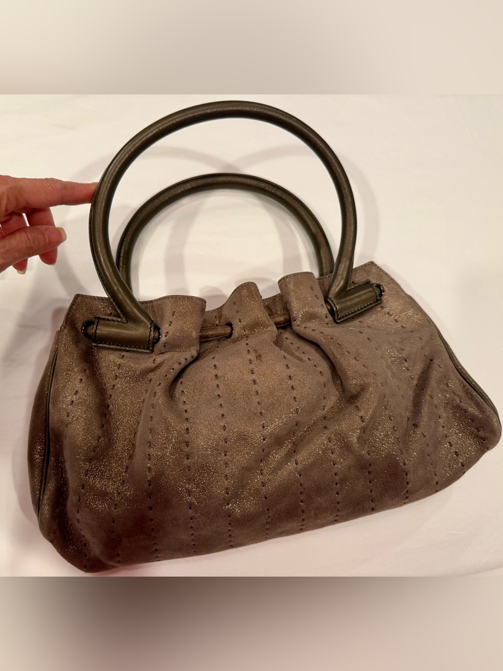 Salvatore Ferragamo Brown Handbag